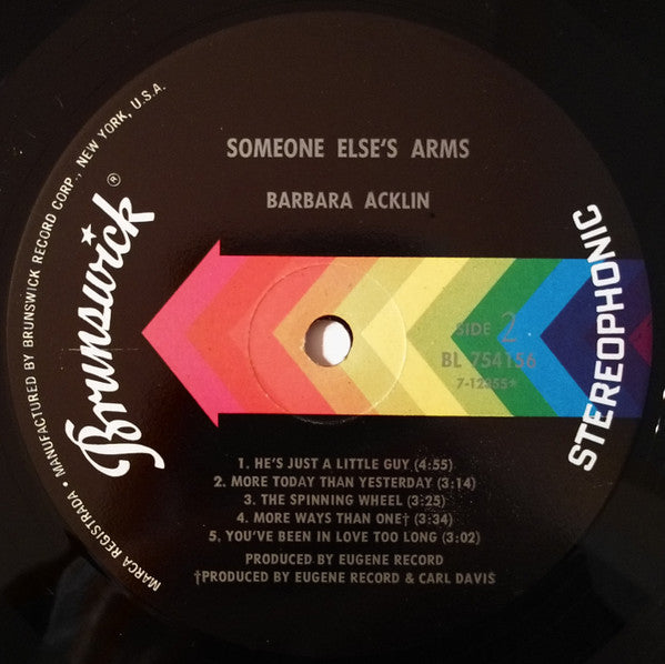 Barbara Acklin : Someone Else's Arms (LP, Album)