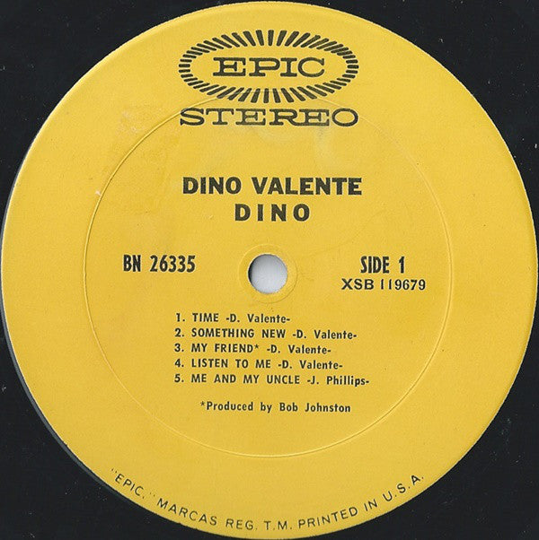 Dino Valenti : Dino Valente (LP, Album)