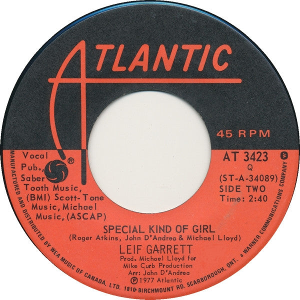 Leif Garrett : Surfin' U.S.A. (7")