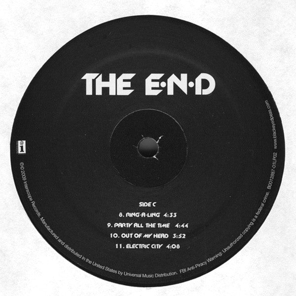 The Black Eyed Peas* : The E.N.D (2xLP, Album, 180)