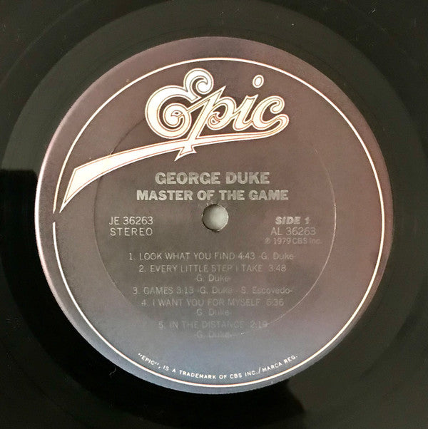George Duke : Master Of The Game (LP, Album, Ter)