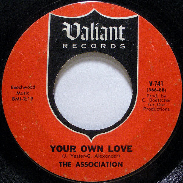 The Association (2) : Along Comes Mary (7", Single, Styrene, Pit)