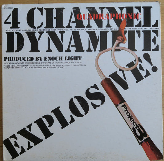 Enoch Light : 4 Channel (Quadraphonic) Dynamite (LP, Album, Quad, Promo)