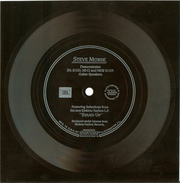 Billy Sheehan / Steve Morse : Untitled (Flexi, 7", Squ)