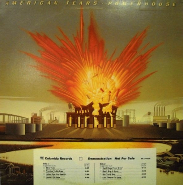 American Tears : Powerhouse (LP, Album, Promo)