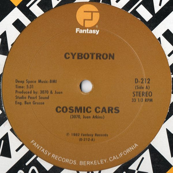 Cybotron : Cosmic Cars (12")