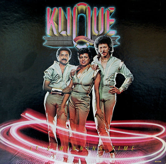 Klique : It's Winning Time (LP, Album, Pin)