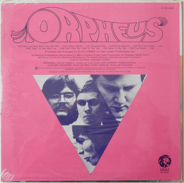 Orpheus (5) : Orpheus (LP, Album, MGM)