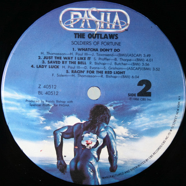 Outlaws : Soldiers Of Fortune (LP, Album)