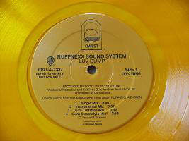 Ruffnexx Sound System : Luv Bump (12", Promo, Cle)