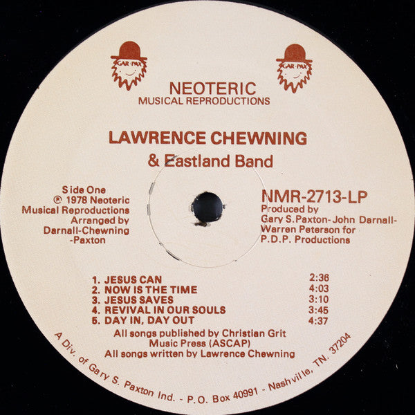 Lawrence Chewning & Eastland Band : Lawrence Chewning & Eastland Band (LP)