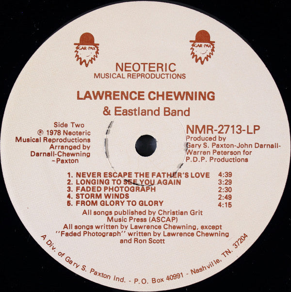 Lawrence Chewning & Eastland Band : Lawrence Chewning & Eastland Band (LP)
