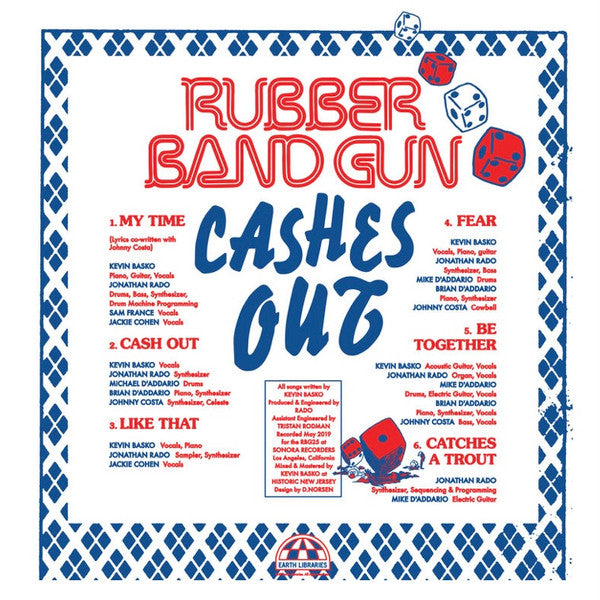 Rubber Band Gun : Cashes Out (12", EP)