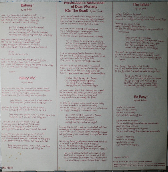 Aztec Two-Step : Aztec Two-Step (LP, Album, Pit)