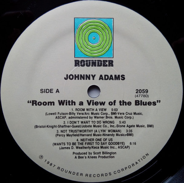 Johnny Adams : Room With A View Of The Blues (LP, Album)