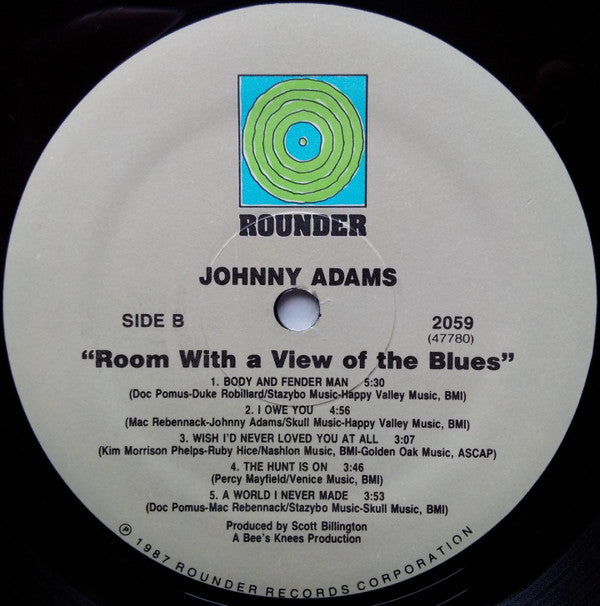 Johnny Adams : Room With A View Of The Blues (LP, Album)