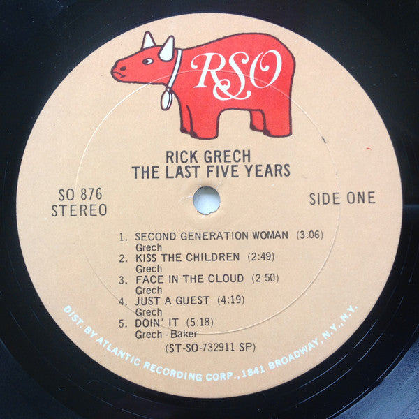 Rick Grech : The Last Five Years (LP, Comp, SP )