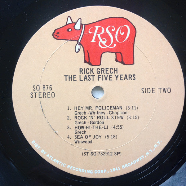 Rick Grech : The Last Five Years (LP, Comp, SP )