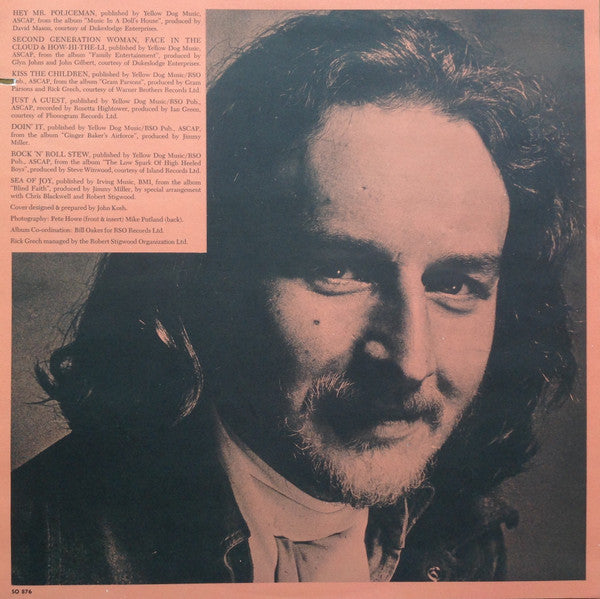 Rick Grech : The Last Five Years (LP, Comp, SP )