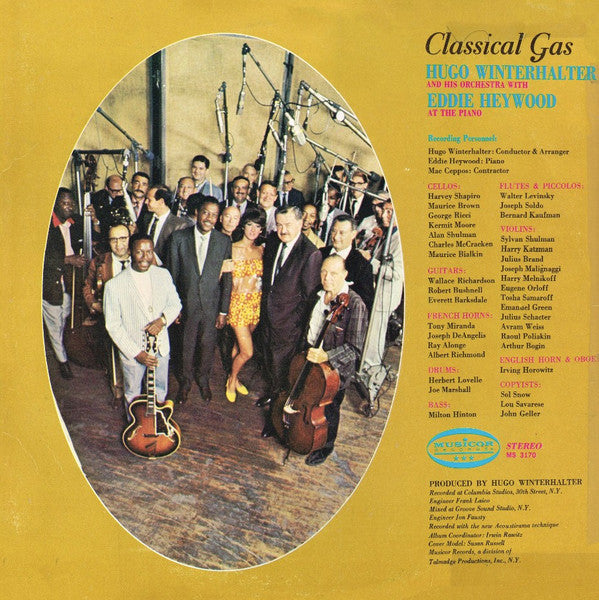 Hugo Winterhalter And Eddie Heywood : Classical Gas (LP, Gat)