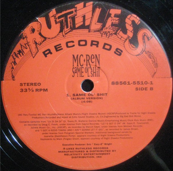 MC Ren : Same Ol' Shit (12")