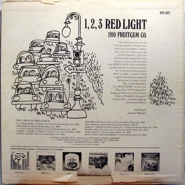 1910 Fruitgum Company : 1, 2, 3 Red Light (LP, Album, Ter)