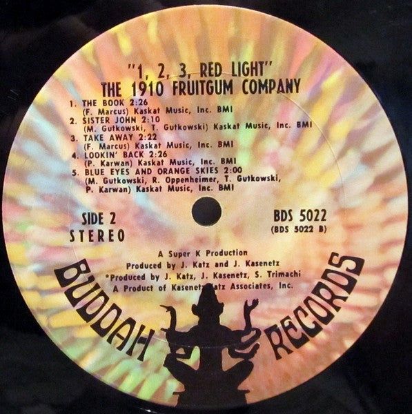 1910 Fruitgum Company : 1, 2, 3 Red Light (LP, Album, Ter)