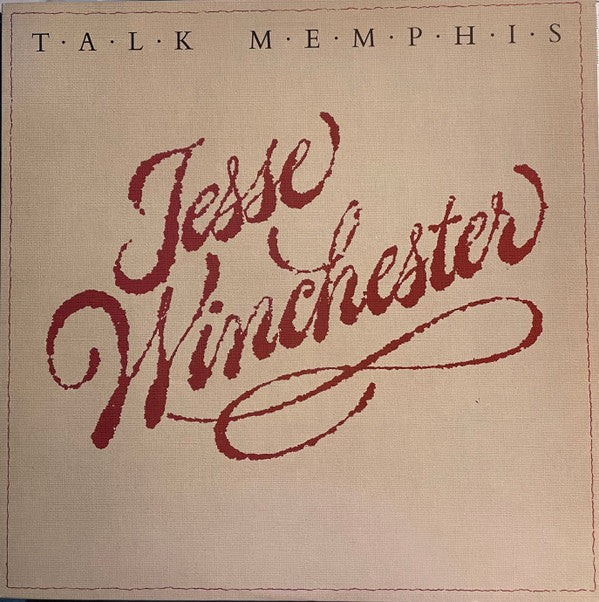 Jesse Winchester : Talk Memphis (LP, Album, Win)