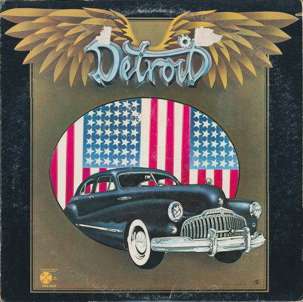 Detroit (2) With Mitch Ryder : Detroit (LP, Album)
