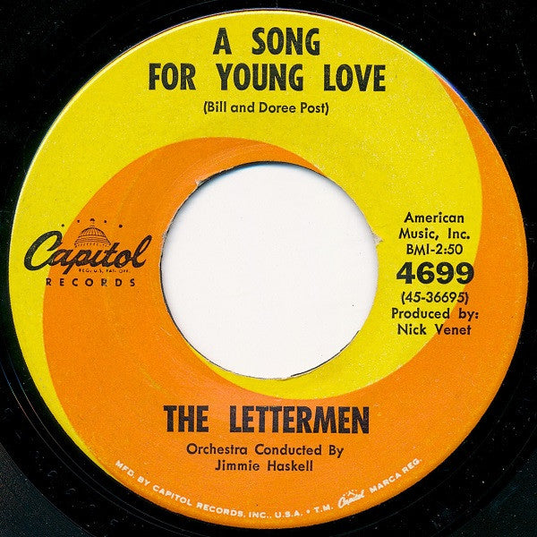 The Lettermen : Come Back Silly Girl (7", Single, Pre)