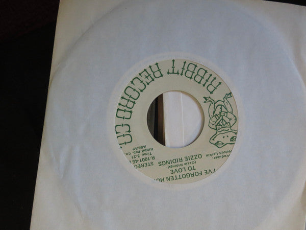 Ozzie Ridings : Close The Door (7")