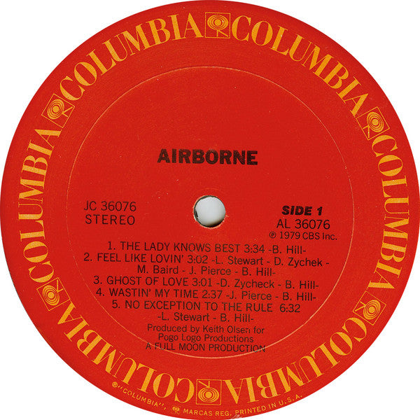 Airborne (6) : Airborne (LP, Album)