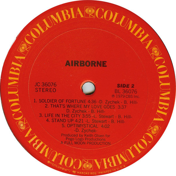 Airborne (6) : Airborne (LP, Album)