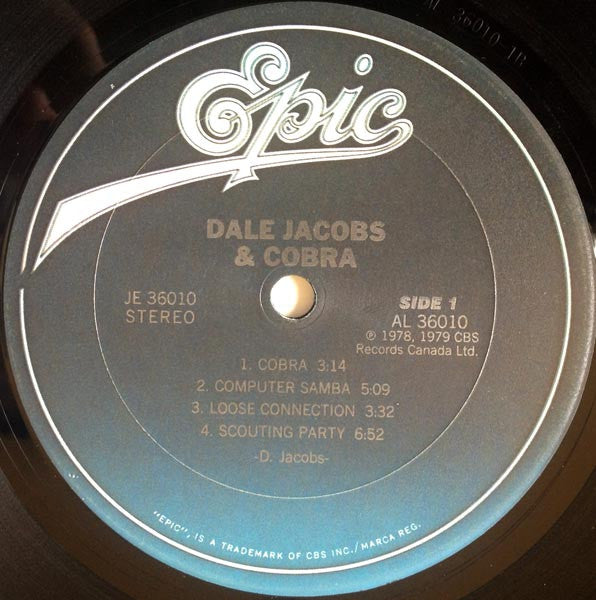 Dale Jacobs & Cobra : Dale Jacobs & Cobra (LP, Album)