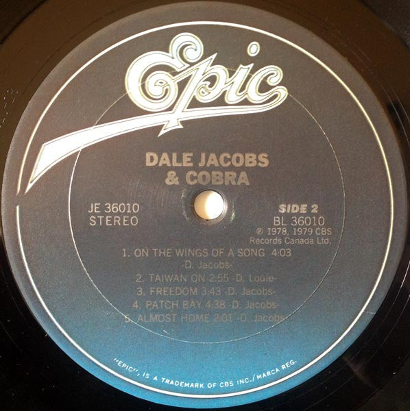 Dale Jacobs & Cobra : Dale Jacobs & Cobra (LP, Album)