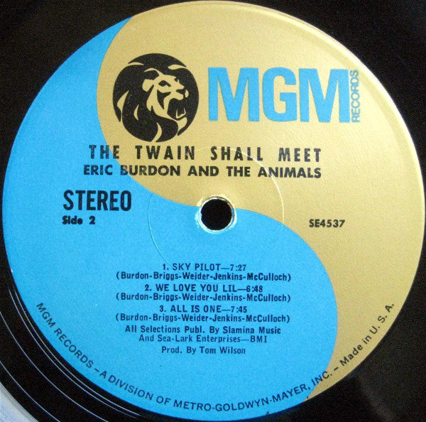 Eric Burdon & The Animals : The Twain Shall Meet (LP, Album, MGM)