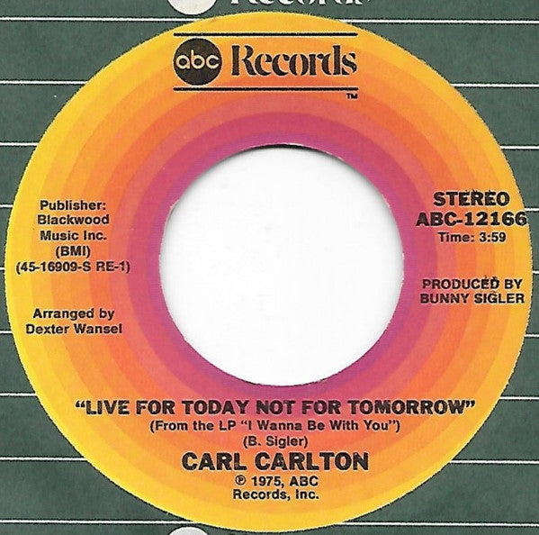 Carl Carlton : Ain't Gonna Tell Nobody (About You) (7", Single)