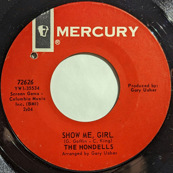 The Hondells : Cheryl's Going Home / Show Me, Girl (7", Single, Styrene)