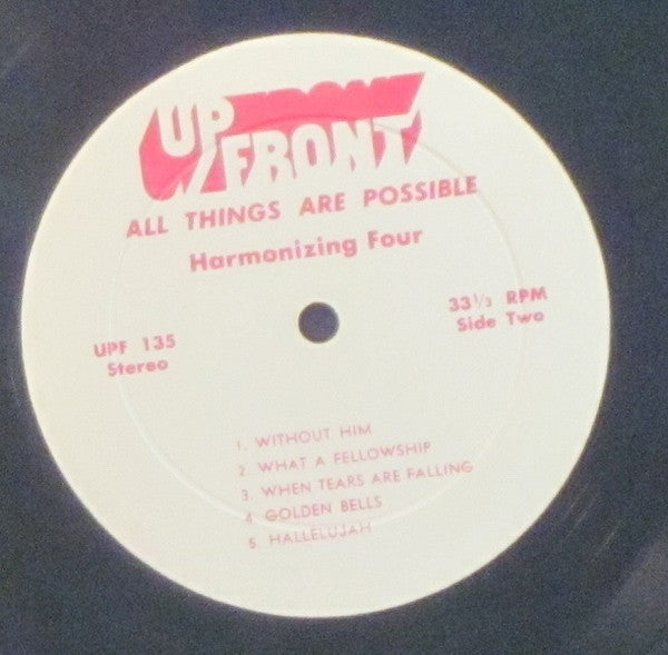 Harmonizing Four* : "All Things Are Possible" (LP, Comp)