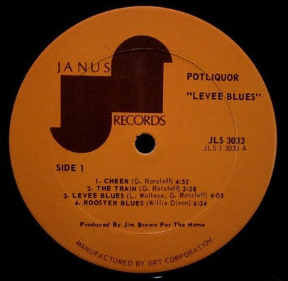 Potliquor : Levee Blues (LP, Album)