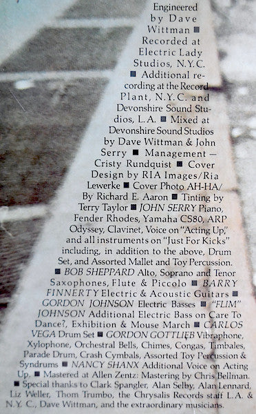 John Serry Jr. : Exhibition (LP, Album)