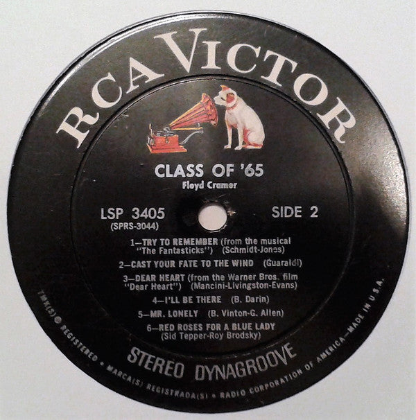 Floyd Cramer : Class Of '65 (LP)
