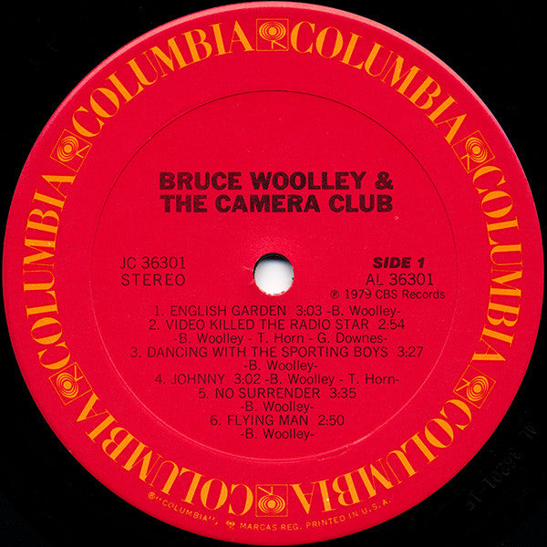 Bruce Woolley And The Camera Club : Bruce Woolley & The Camera Club (LP, Album, San)