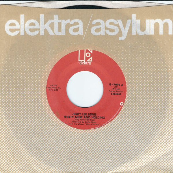 Jerry Lee Lewis : Thirty Nine And Holding (7", Spe)