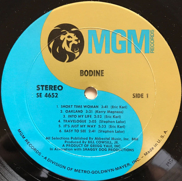 Bodine (2) : Bodine (LP, Album, Gat)