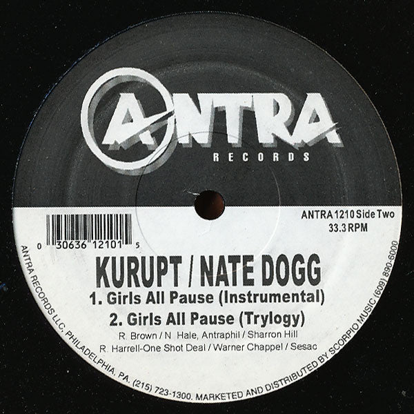 Kurupt : Girls All Pause (12", Single)