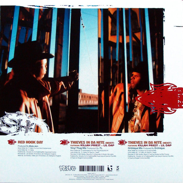 Shabazz The Disciple : Red Hook Day / Thieves In Da Nite (Heist) (12")