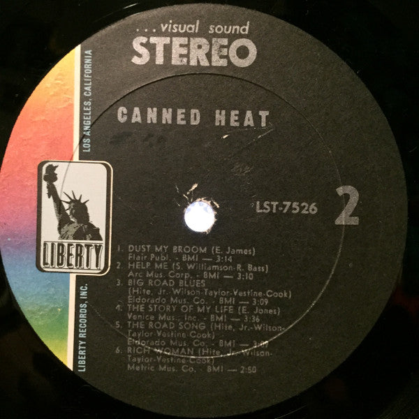 Canned Heat : Canned Heat (LP, Album, All)
