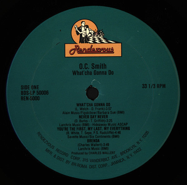 OC Smith : What'cha Gonna Do (LP, Album)