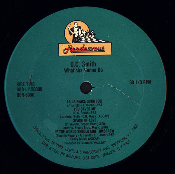 OC Smith : What'cha Gonna Do (LP, Album)